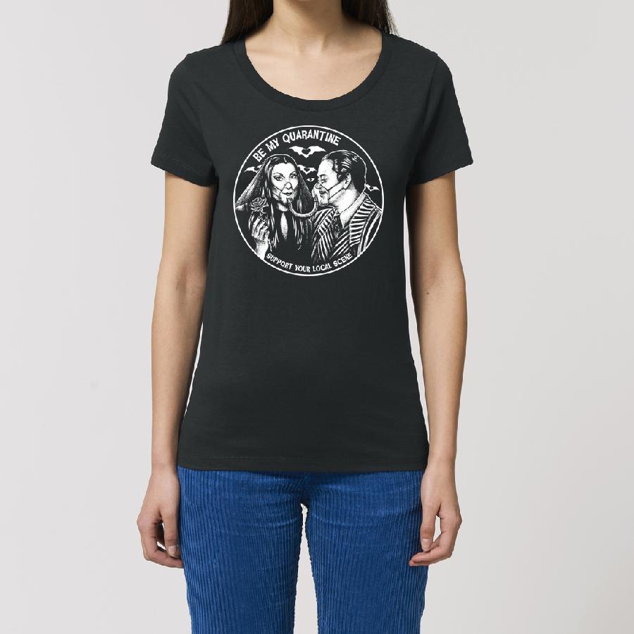 Tailliertes Shirt Be My Quarantine - Addams Family