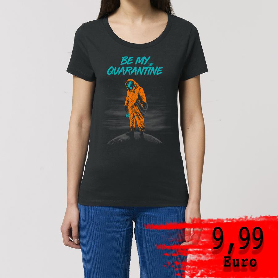 Tailliertes Shirt Be My Quarantine - Kommune Art
