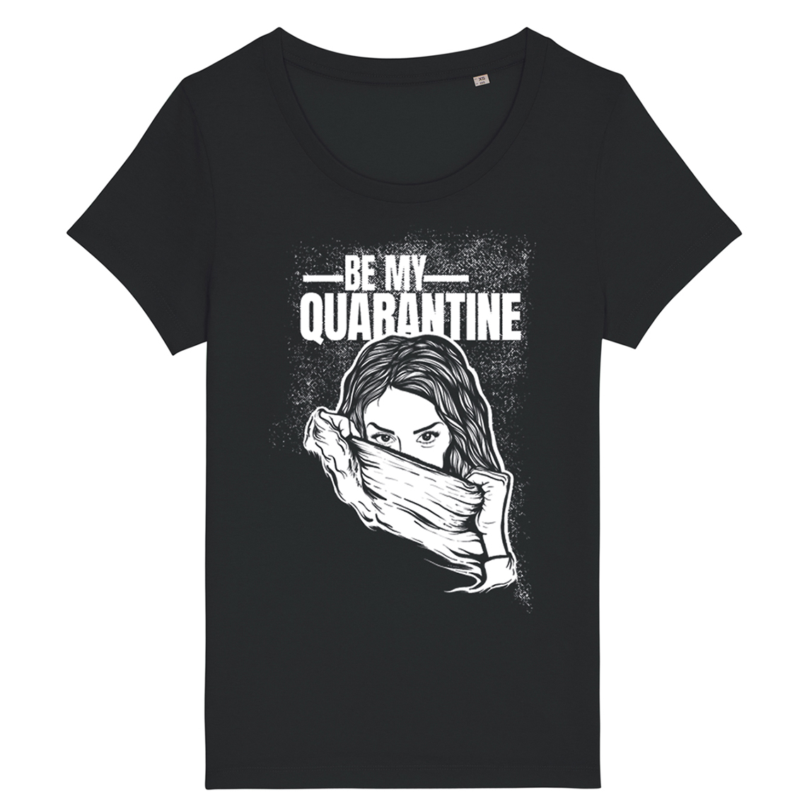 Be My Quarantine Be My Quarantine - Marc Heymach Tailliertes Shirt negro