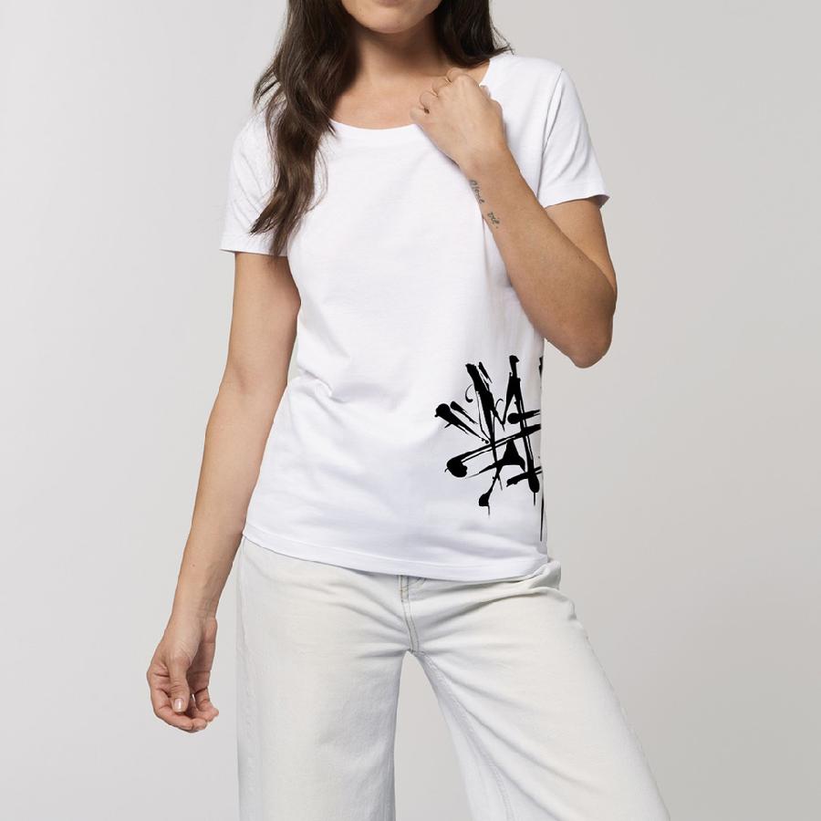 Tailliertes Shirt Mario Hartmann - Logo