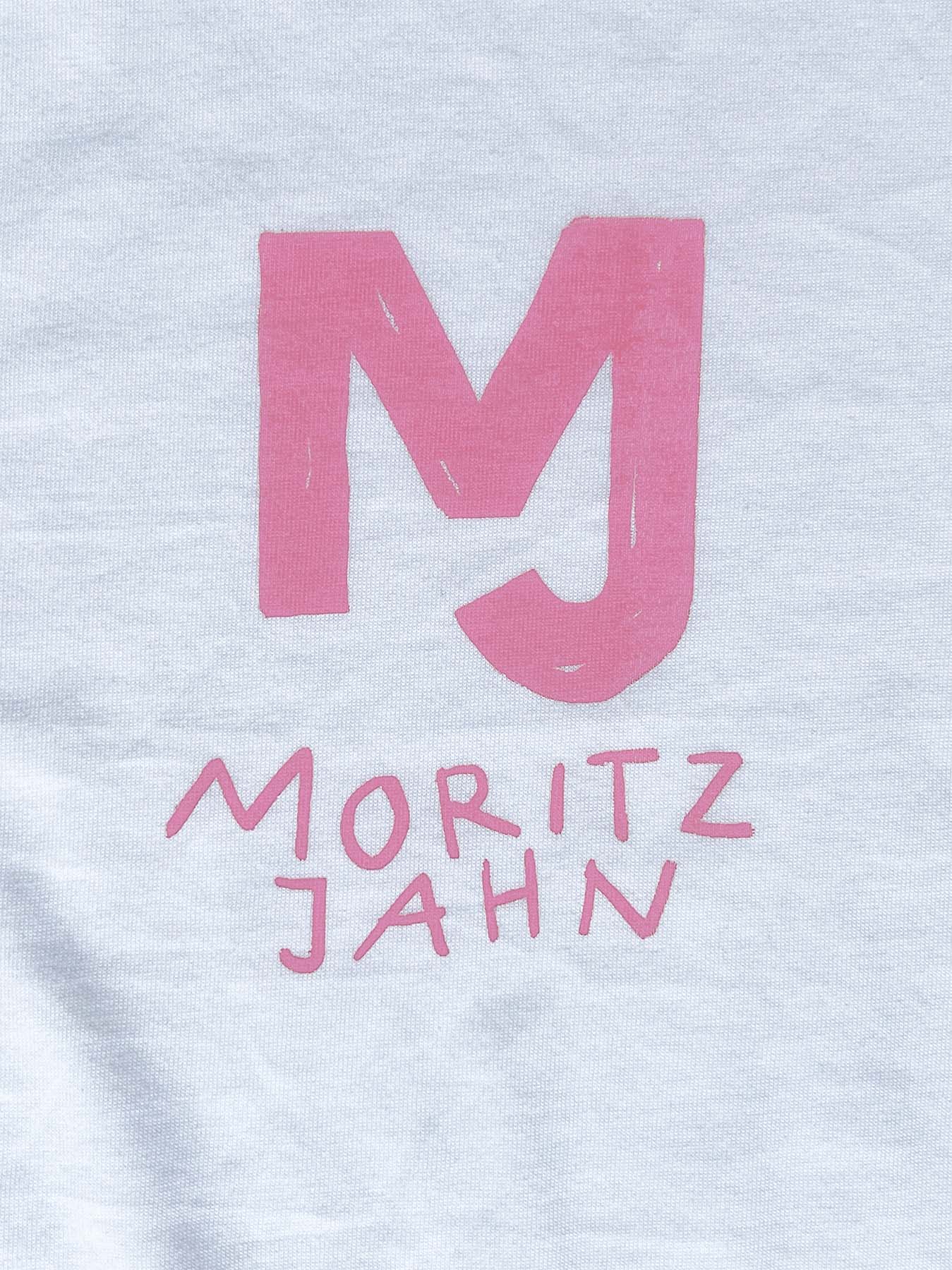Moritz Jahn Limitiertes Soliloquy Shirt Siebdruck T-Shirt pink