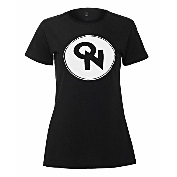 Otto Normal Logo rund Girls Shirt Schwarz